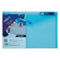 Snopake Polyfile Wallet File Polypropylene Foolscap Blue (Pack 5) - 11151X - UK BUSINESS SUPPLIES