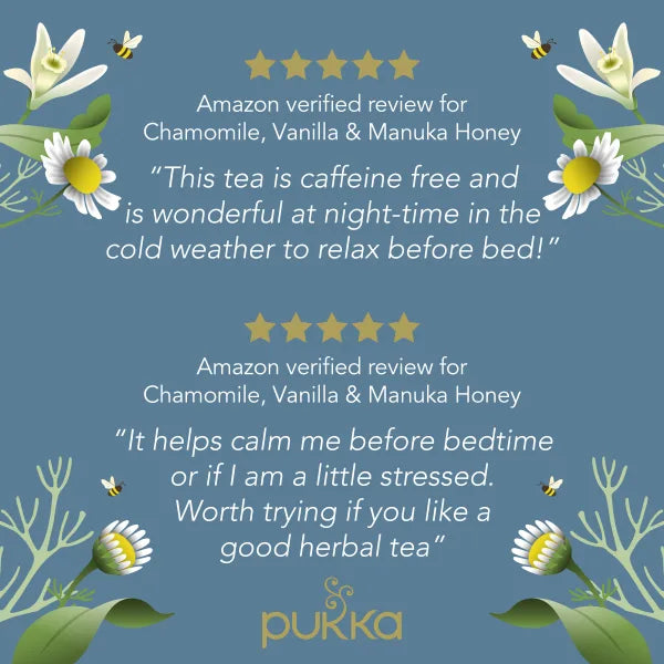 Pukka Tea Chamomile, Vanilla & Manuka Honey Envelopes 20's - UK BUSINESS SUPPLIES