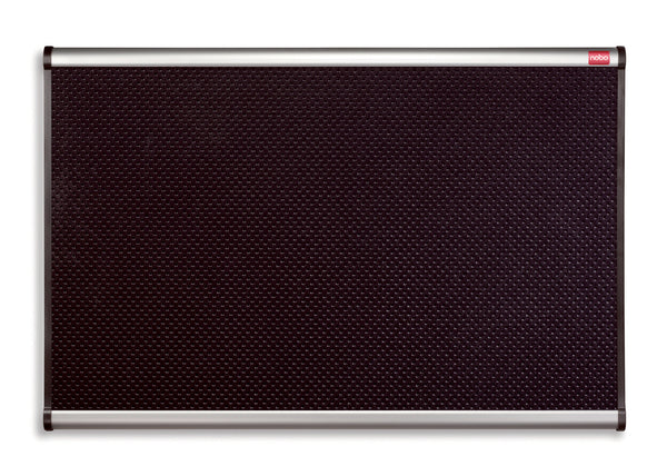 Nobo Prestige Black Foam Noticeboard Aluminium Frame 900x1200mm QBPF1290 - UK BUSINESS SUPPLIES