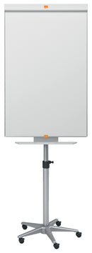 Nobo Barracuda Mobile Flipchart Easel Magnetic 745x690mm Grey 1902386 - UK BUSINESS SUPPLIES