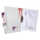 Snopake ClampBinder A4 Clear (Pack 10) - 12772 - UK BUSINESS SUPPLIES