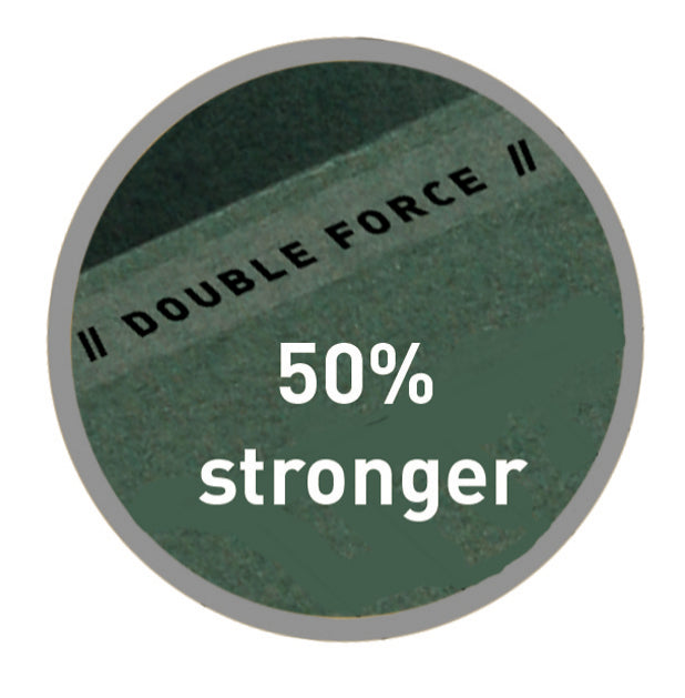 Leitz Ultimate Clenched Bar Foolscap Suspension File Card 30mm Blue (Pack 50) 17450035 - UK BUSINESS SUPPLIES