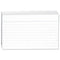 Concord 8x5inch White Ruled Record Card Pack 100's - UK BUSINESS SUPPLIES