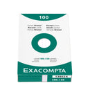 Exacompta Record Cards Ruled 150x100mm White (Pack 100) 13802X - UK BUSINESS SUPPLIES
