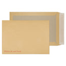 ValueX Board Backed Envelope C4 Peel and Seal Plain 120gsm Manilla (Pack 125) - 13935 - UK BUSINESS SUPPLIES