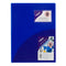 Snopake Twinfile Polypropylene A4 300 Micron Electric Blue (Pack 5) - 14032 - UK BUSINESS SUPPLIES