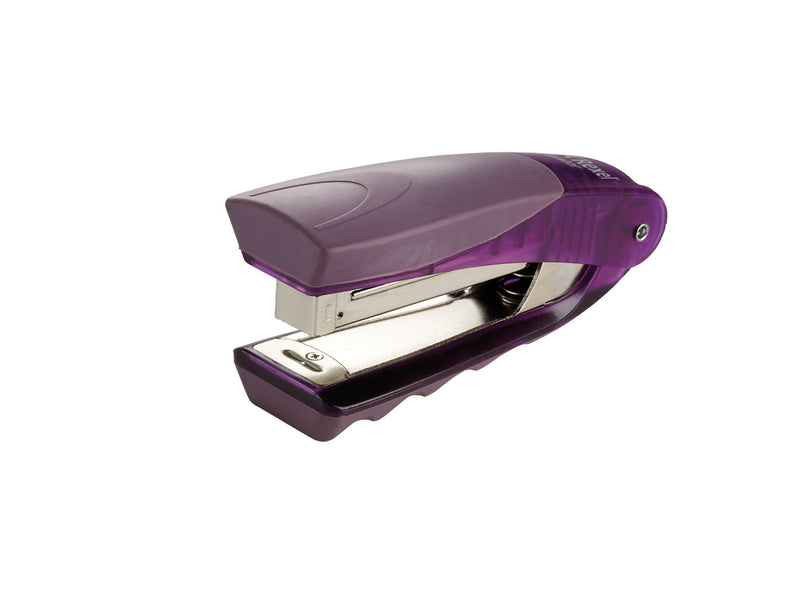 Rexel Centor Half Strip Stapler Plastic 25 Sheet Purple 2101014 - UK BUSINESS SUPPLIES