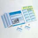 Durable Visitor Book 100 Badge Insert Refill 60x90mm (Pack 100) 146465 - UK BUSINESS SUPPLIES