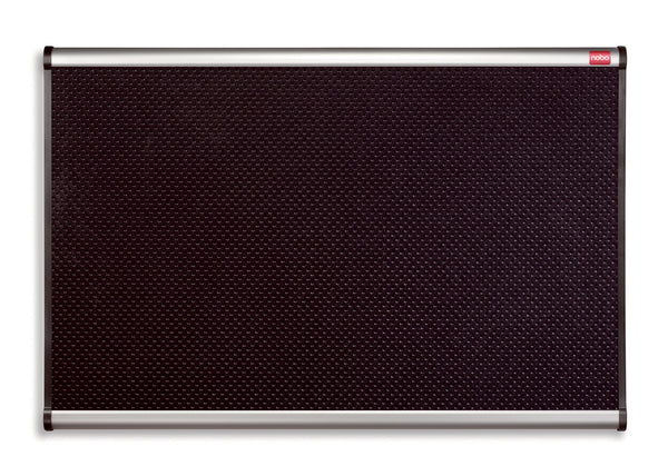 Nobo Prestige Black Foam Noticeboard Aluminium Frame 900x600mm - QBPF9060 - UK BUSINESS SUPPLIES