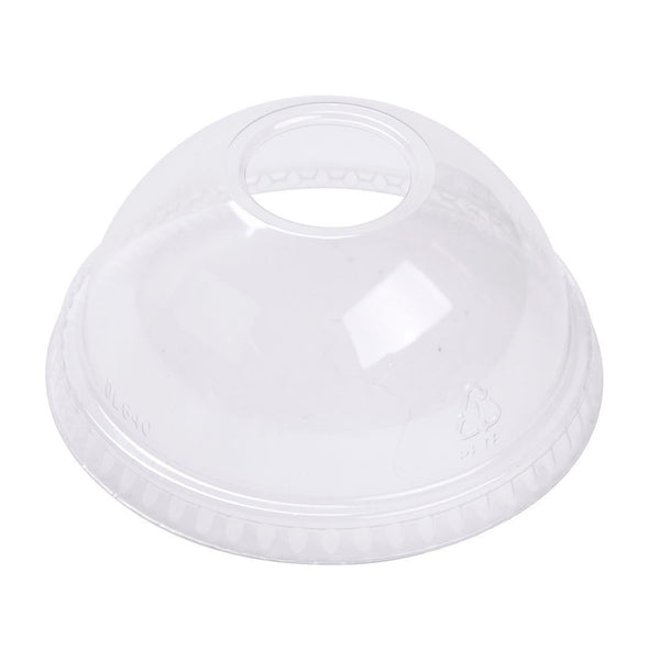 Belgravia Disposables 12oz Plastic Smoothie Lids Domed - UK BUSINESS SUPPLIES