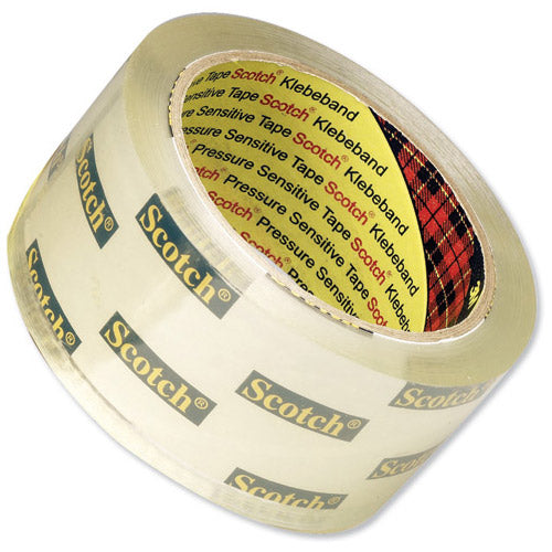Scotch Packaging Tape Low Noise 50mmx66m Clear (Pack of 6) 3707 - UK BUSINESS SUPPLIES