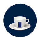 Lavazza Branded Cappuccino Cup & Saucer Set - UK BUSINESS SUPPLIES