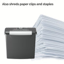 Rexel Momentum S206 Strip Cut Shredder 9 Litre 6 Sheet Black 2104568 - UK BUSINESS SUPPLIES