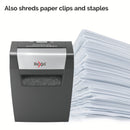 Rexel Momentum X308 Cross Cut Shredder 15 Litre 8 Sheet Black 2104570 - UK BUSINESS SUPPLIES