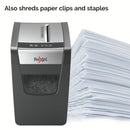 Rexel Momentum X410-SL Slimline Cross Cut Shredder 23 Litre 10 Sheet Black 2104573 - UK BUSINESS SUPPLIES