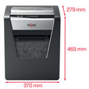 Rexel Momentum M510 Micro Cut Shredder 23 Litre 10 Sheet Black 2104575 - UK BUSINESS SUPPLIES