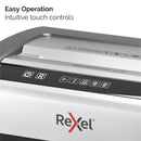 Rexel Momentum X415 Cross Cut Shredder 23 Litre 15 Sheet Black 2104576 - UK BUSINESS SUPPLIES
