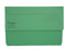 Exacompta Forever Document Wallet Manilla Foolscap Half Flap 290gsm Green (Pack 25) - 211/5004Z - UK BUSINESS SUPPLIES