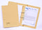 Guildhall Spring Pocket Transfer File Foolscap 420gsm Yellow (Pack 25) - 211/6003Z - UK BUSINESS SUPPLIES