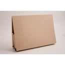 Guildhall Double Pocket Legal Wallet Manilla Foolscap 315gsm Buff (Pack 25) - 214-BUFZ - UK BUSINESS SUPPLIES