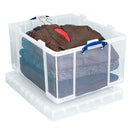Really Useful Clear Plastic Storage Box 145 Litre - UK BUSINESS SUPPLIES