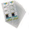 Durable Visifix Polypropylene Pocket Refill for A4 Business Card Album (Pack 10) 238919 - UK BUSINESS SUPPLIES