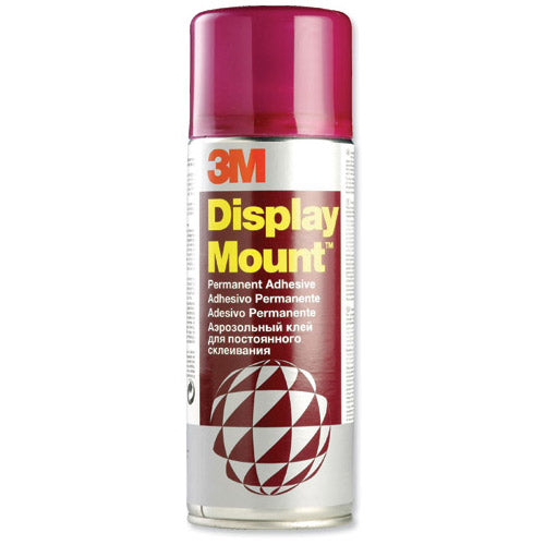 3M Scotch Display Mount Adhesive 400ml Spray Can Code DMOUNT - UK BUSINESS SUPPLIES