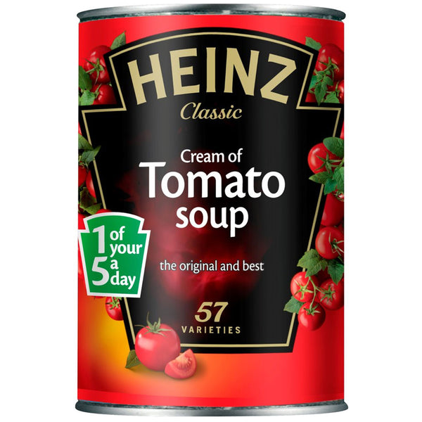 Heinz Classic Cream of Tomato Soup Tin 400g - UK BUSINESS SUPPLIES
