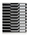 Exacompta Multidrawer System 10 x 26mm Drawers Light Grey/Black 350x288x320mm 302014D - UK BUSINESS SUPPLIES