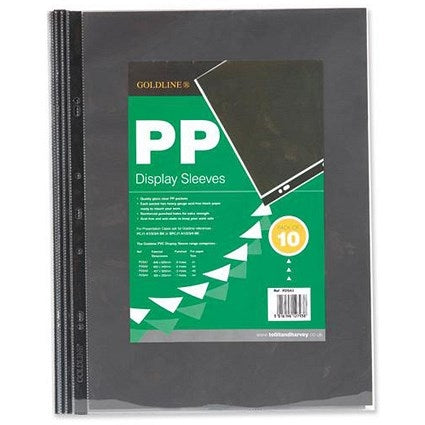 Goldline Polypropylene Display Sleeve A1 (Pack of 10) PDSA1Z - UK BUSINESS SUPPLIES