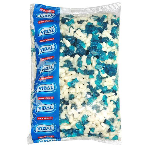 Vidal Baby Dolphins Sweets Bag 3kg - UK BUSINESS SUPPLIES