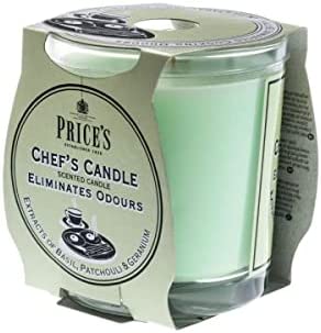 Prices Chefs Large 45hr Candle in Jar Eliminates Cooking Cooks Kitchen Odour - UK BUSINESS SUPPLIES