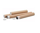 Brown 970x100mm Postal Tube Pack 5's - UK BUSINESS SUPPLIES