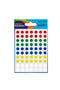 Avery Coloured Label Round 8mm Diameter Assorted Colours (Pack 10 x 560 Labels) 32-291 - UK BUSINESS SUPPLIES