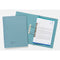 Guildhall Spring Transfer File Manilla Foolscap 285gsm Blue (Pack 25) - 346-BLUZ - UK BUSINESS SUPPLIES
