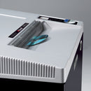 Rexel Wide Entry RLWS35 Strip Cut Shredder 175 Litre 35 Sheet Black/Silver 2103035 - UK BUSINESS SUPPLIES