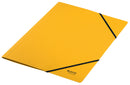 Leitz Recycle Card Folder With Elastic Band Closure A4 Yellow 39080015 - UK BUSINESS SUPPLIES