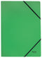 Leitz Recycle Card Folder With Elastic Band Closure A4 Green 39080055 - UK BUSINESS SUPPLIES