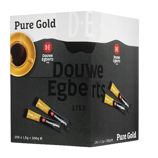 Douwe Egberts Pure Gold Instant Coffee Box of 200 Sticks - UK BUSINESS SUPPLIES