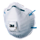 3M 8822 Cup-Shaped Respirator/Dust Mask (Valved)  - FFP2 {10 Pack} - UK BUSINESS SUPPLIES