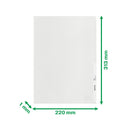 Leitz Recycle Folder A4 140 Micron (Pack 25) 40013003 - UK BUSINESS SUPPLIES