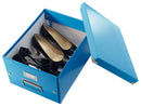 Leitz Click & Store Storage Box Medium Blue 60440036 - UK BUSINESS SUPPLIES