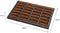 Fixtures Terrington Style Door Mat Heavy Duty Rubber Tuff 100% Natural Coir Bristle- 40 x 60 cm, - UK BUSINESS SUPPLIES
