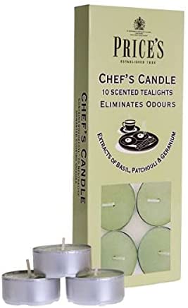 Price's Candles Chef's Tealights (Odour Eliminating) - UK BUSINESS SUPPLIES