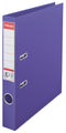 Esselte No.1 Lever Arch File Polypropylene A4 50mm Spine Width Violet (Pack 10) 811540 - UK BUSINESS SUPPLIES