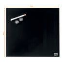 Nobo Magnetic Glass Whiteboard Tile 450x450mm Black 1903951 - UK BUSINESS SUPPLIES