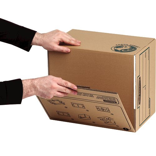 Fellowes Bankers Box Earth Series Standard Storage Box Board Brown (Pack 10) 4470601 - UK BUSINESS SUPPLIES