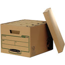 Fellowes Bankers Box Earth Series Standard Storage Box Board Brown (Pack 10) 4470601 - UK BUSINESS SUPPLIES