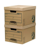 Fellowes Bankers Box Earth Series Standard Storage Box Board Brown (Pack 10) 4470601 - UK BUSINESS SUPPLIES