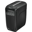 Fellowes Powershred 60Cs Cross Cut Shredder 22 Litre 10 Sheet Black 4606201 - UK BUSINESS SUPPLIES